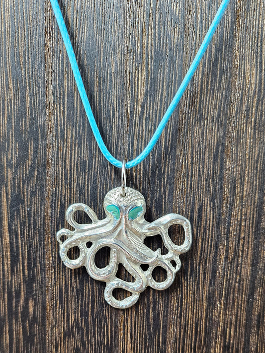 Handcrafted Octopus Pendant