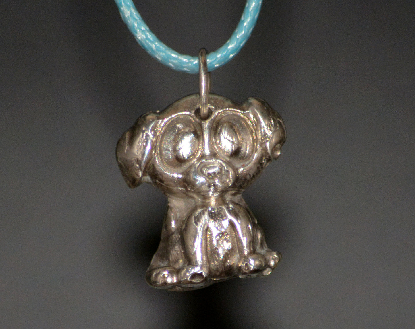 Puppy Pendant Necklace