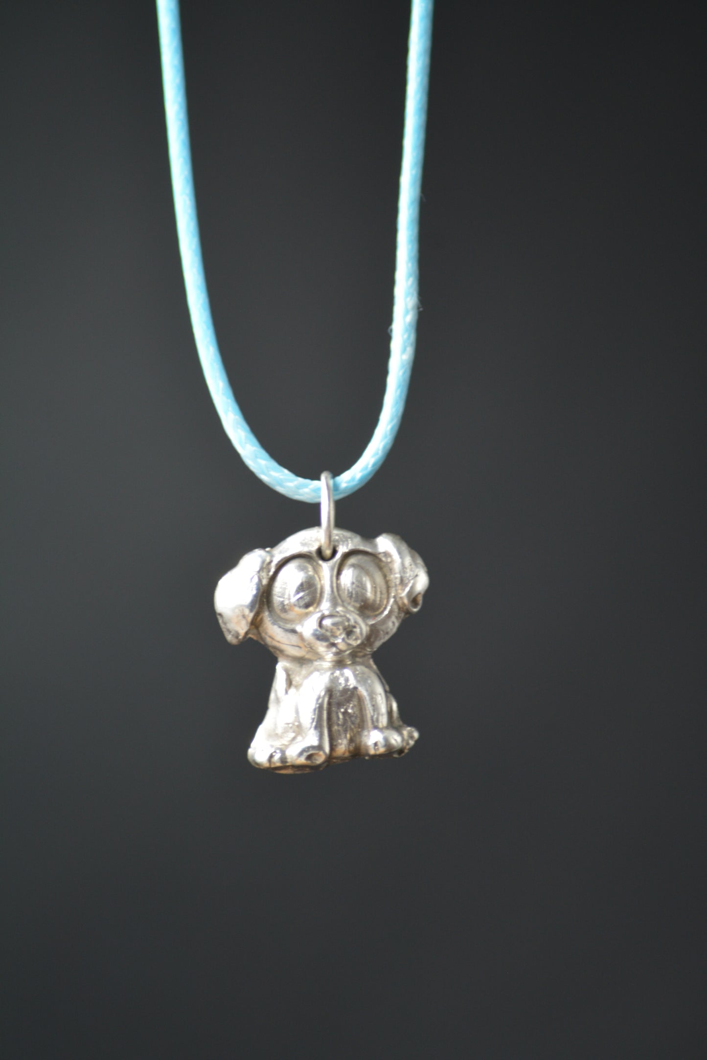 Puppy Pendant Necklace